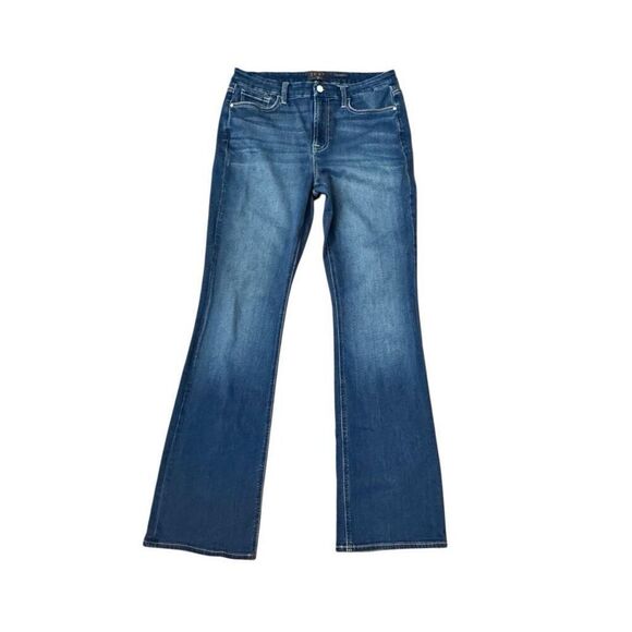 JEN7 by 7 for All Mankind Slim Bootcut Jeans Medium Wash Women’s Size 10 - Picture 1 of 5